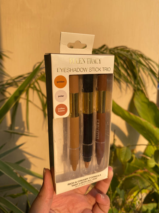 Ellen Tracy Eyeshadow Stick Trio 3 Shades in one