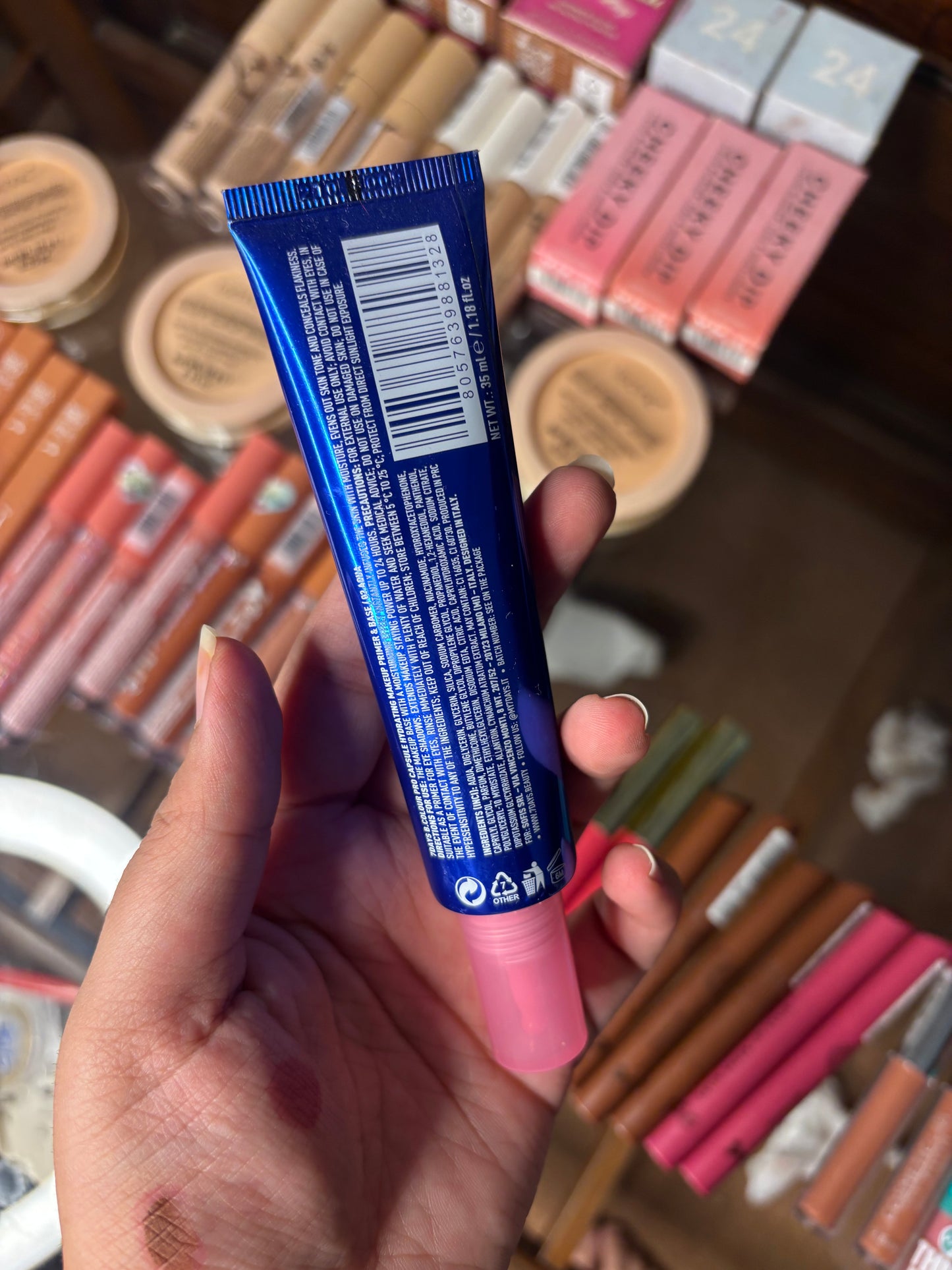 b.colour capsule primer and base shade 02 aqua