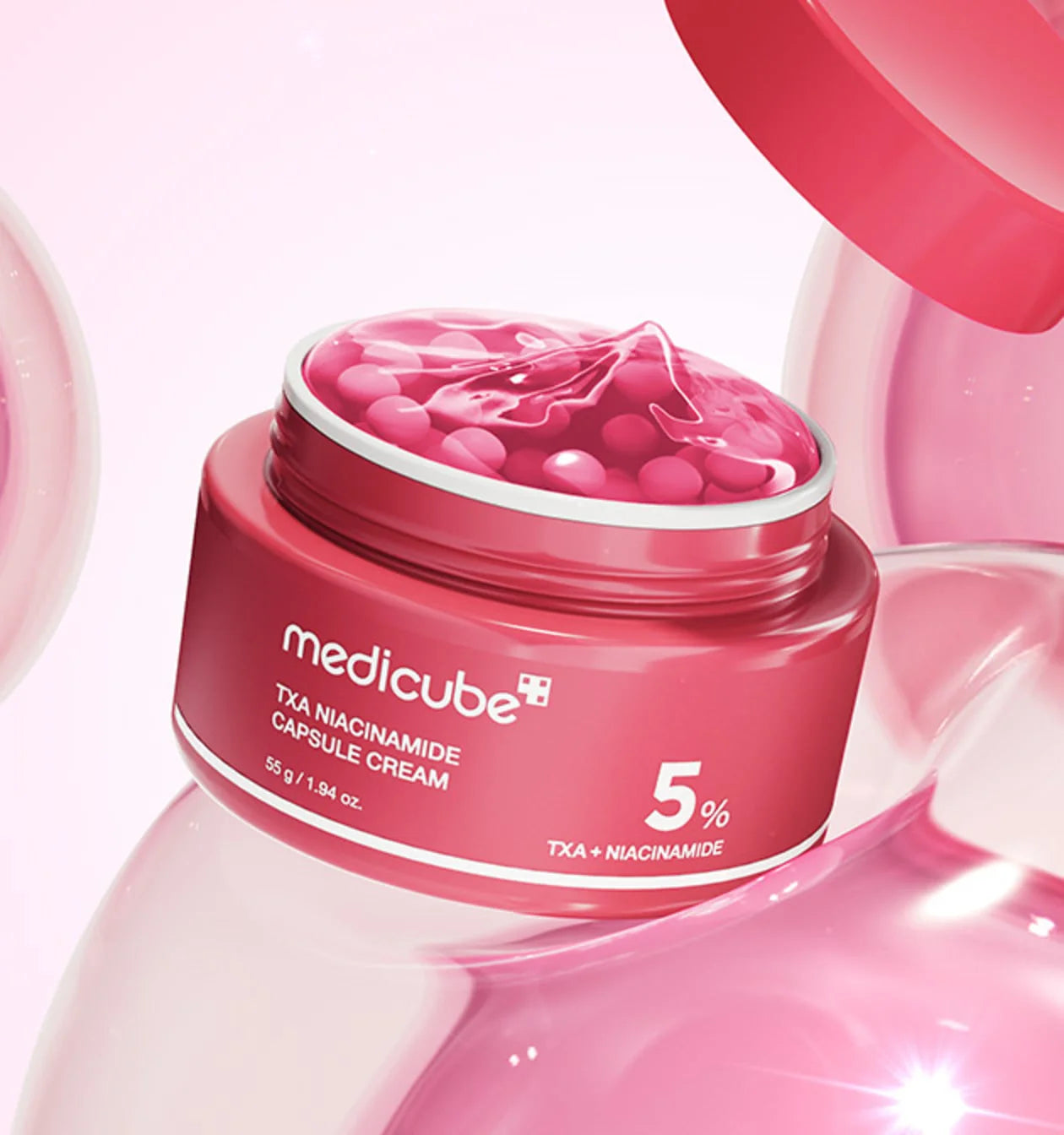 Medicube TXA Niacinamide Capsule Cream 55g | Dark Spot & Brightening Cream