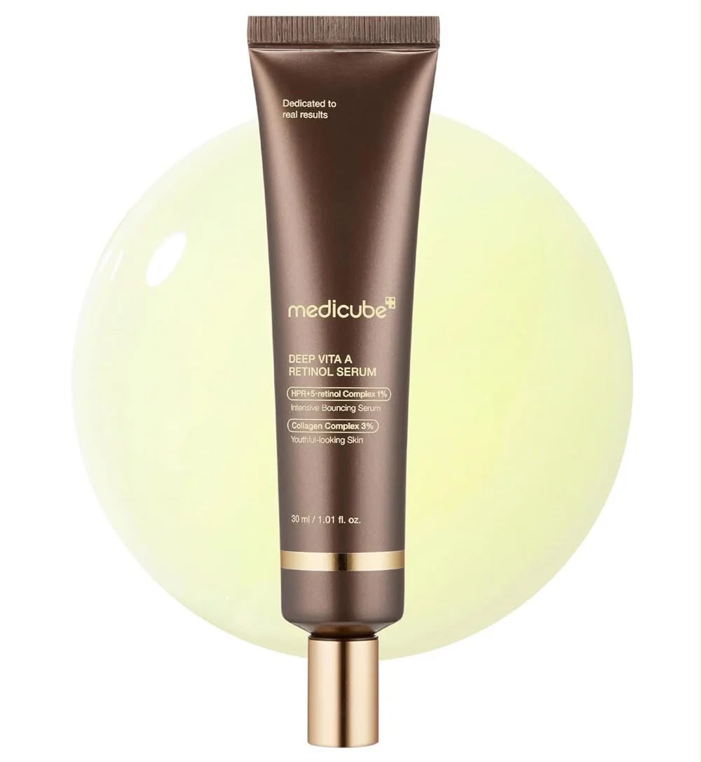 Medicube Deep Vita A Retinol Serum | Korean Retinol Serum for Fine Lines & Texture