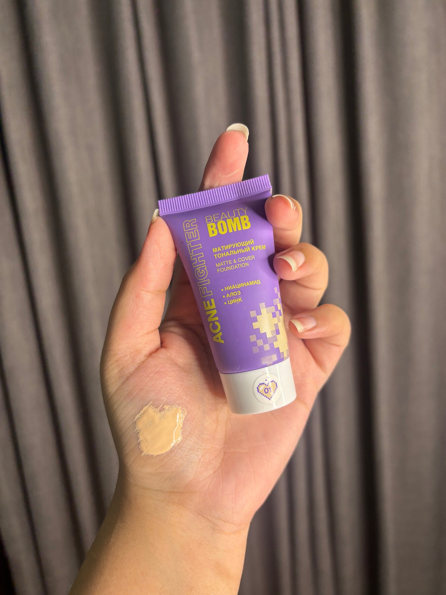 Beauty Bomb Acne Fighter Matte and Cover Foundation