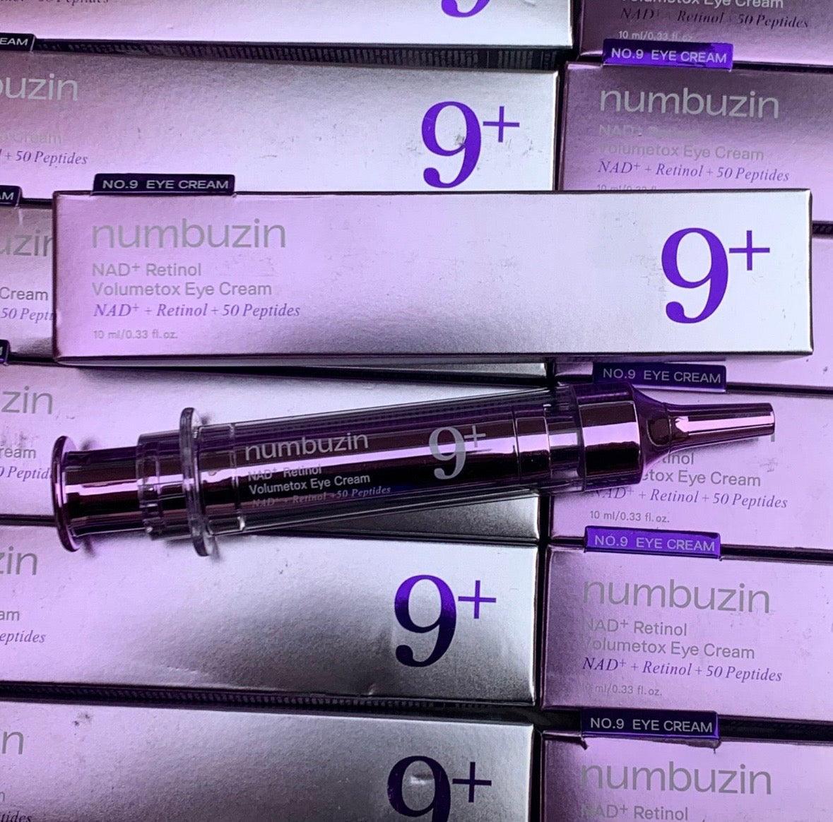 numbuzin
NAD+ Retinol
Volumetox Eye Cream
NAD+ + Retinol + 50 Peptides