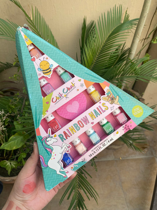 Chit Chat Rainbow Nail Paint Set