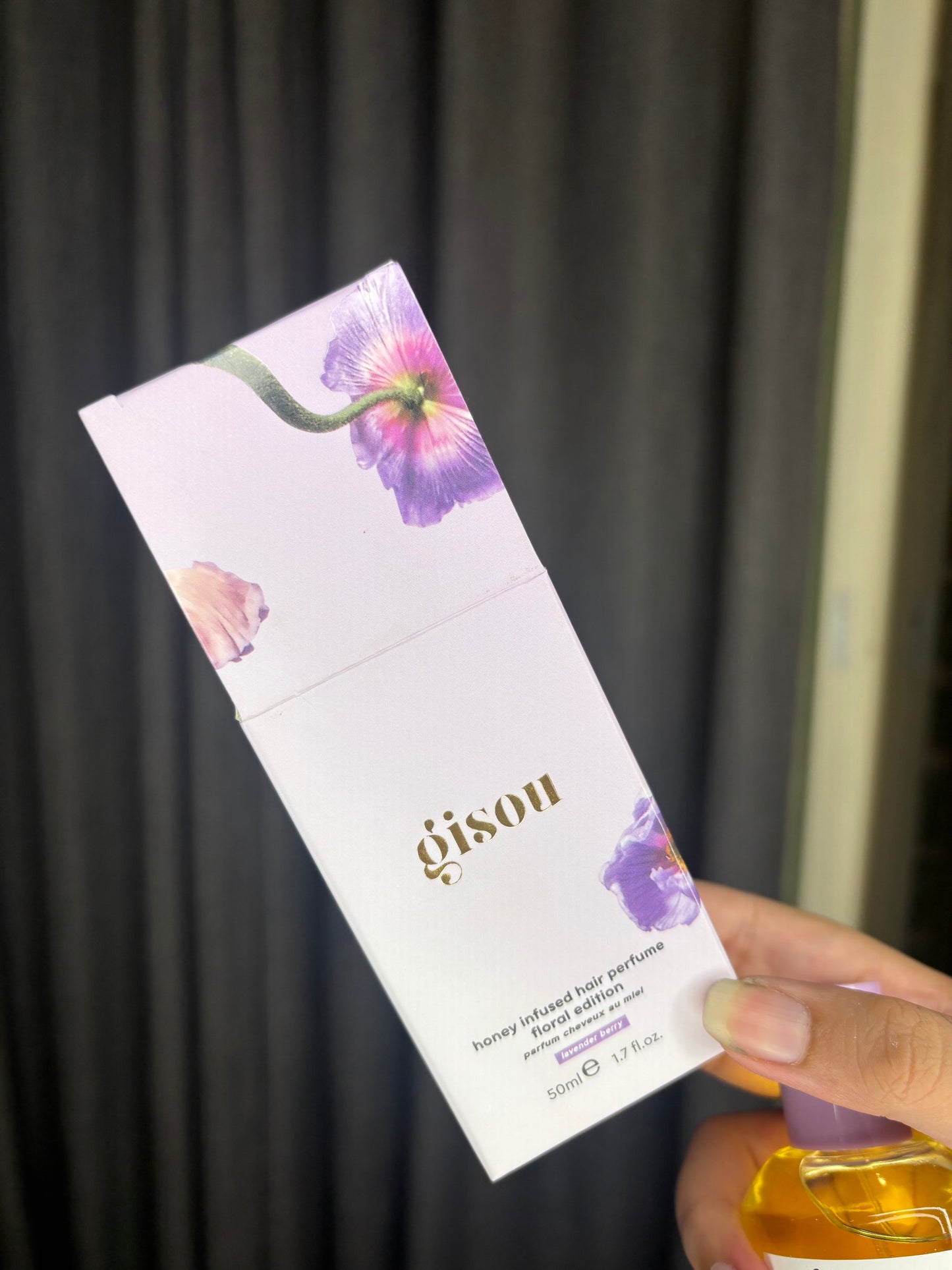 Gisou Honey Infused Hair Perfume Floral Edition – Lavender Berry | Hair Fragrance