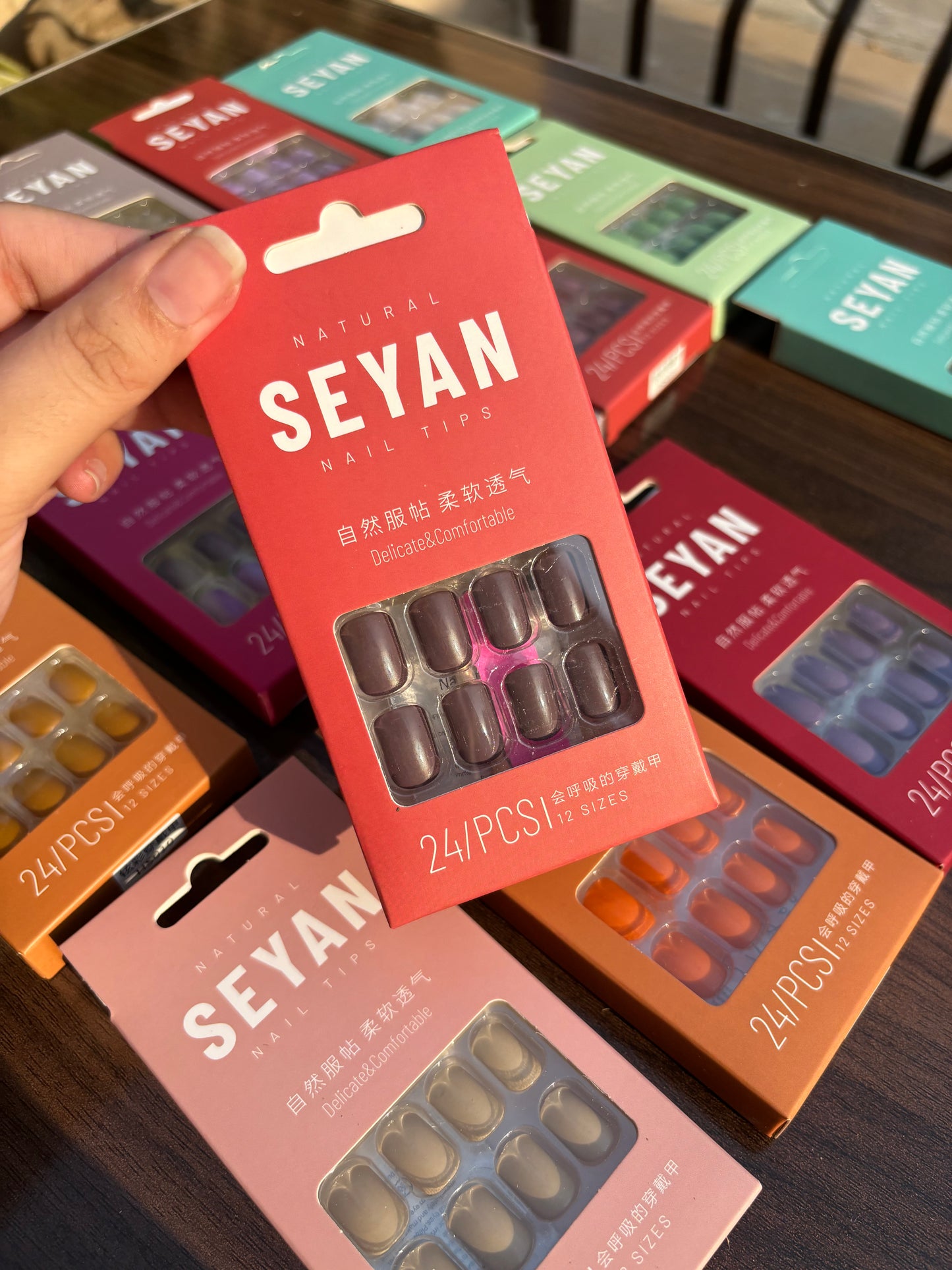 Seyan Fake Nails 24pc Set