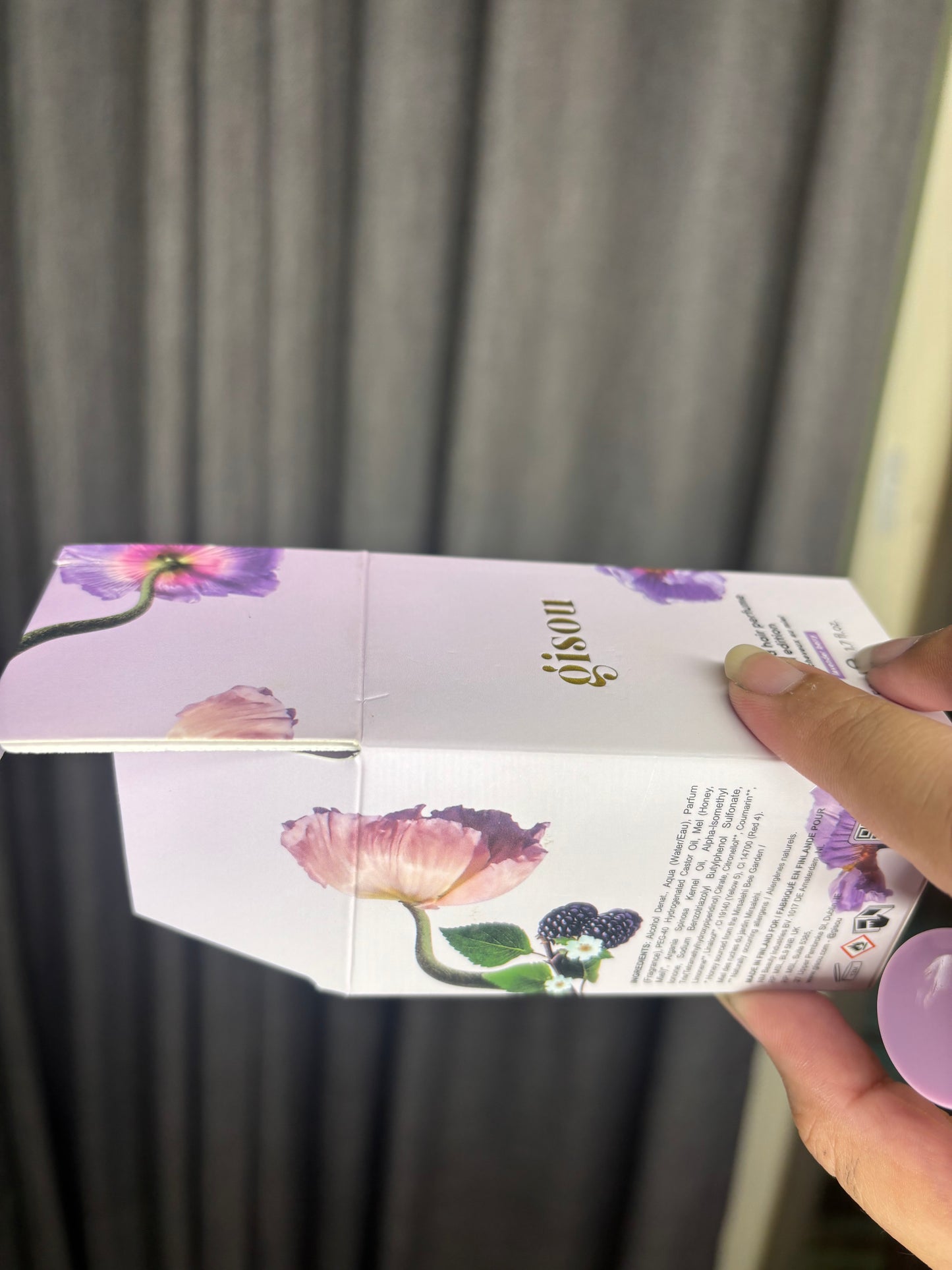 Gisou Honey Infused Hair Perfume Floral Edition – Lavender Berry | Hair Fragrance
