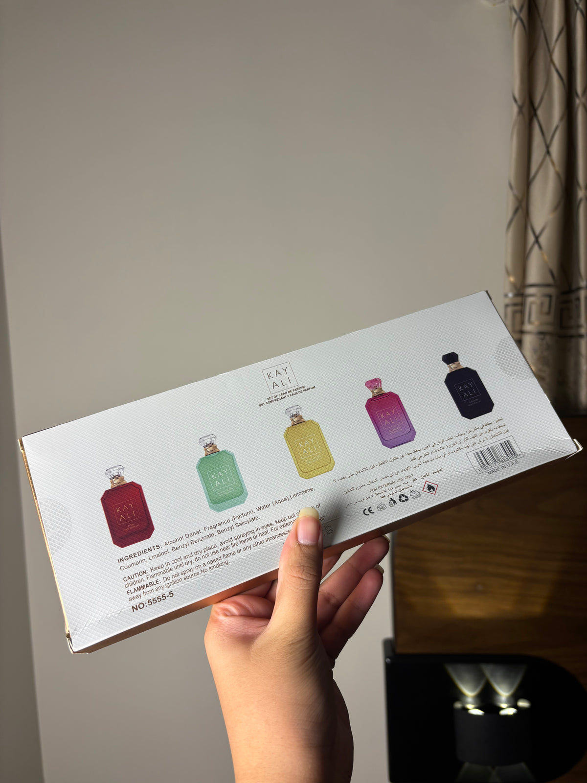 KAYALI Perfume Set of 5 | Oudgasm, Fleur Majesty, Capri, Maui & Eden