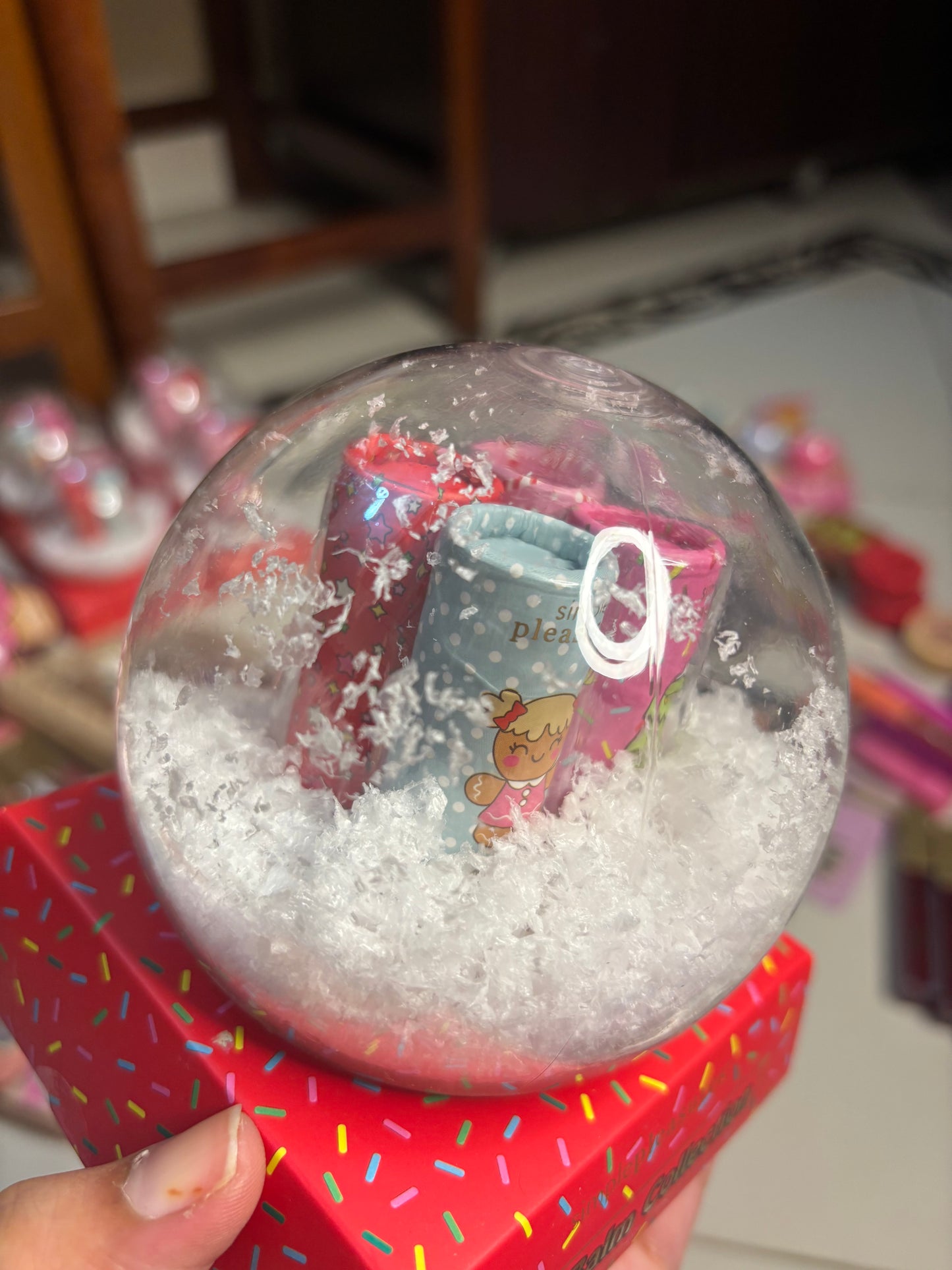 Snowball Set of 4 Lip Balm Gift Set