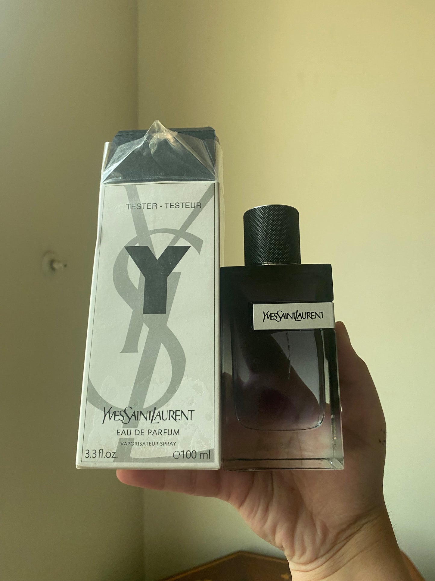 YSL Y Tester Packaging Perfume