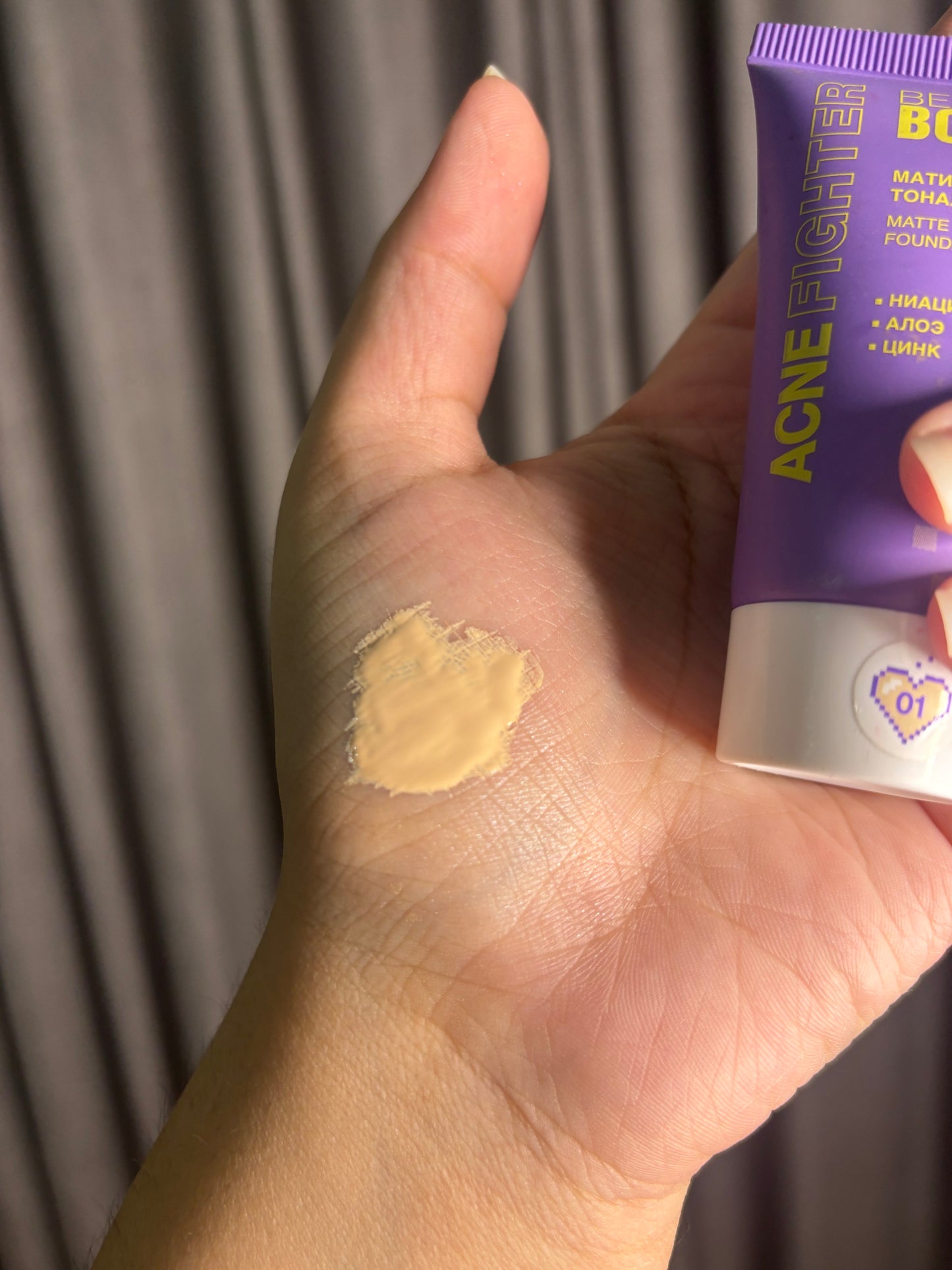 Beauty Bomb Acne Fighter Matte and Cover Foundation