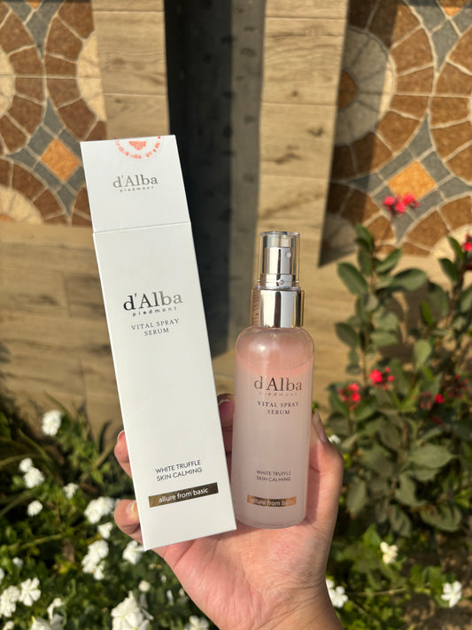 d’Alba White Truffle Vital Spray Serum | Korean Face Mist & Hydrating Serum