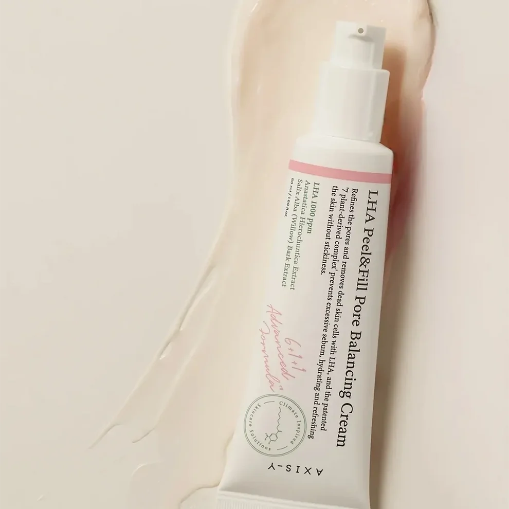 AXIS-Y LHA Peel & Fill Pore Balancing Cream | Pore Care Moisturizer