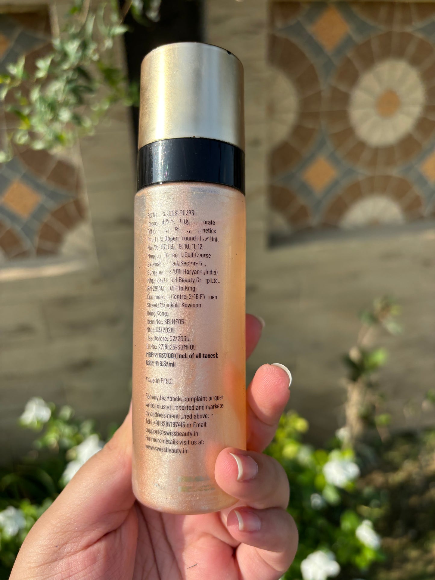 Swiss Beauty High on Glow Setting Spray