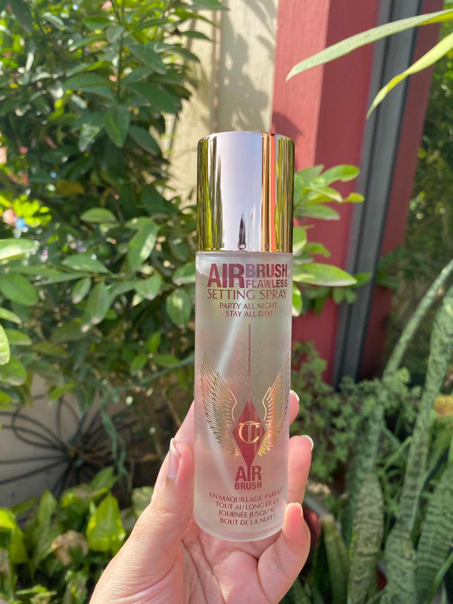 Charlotte Tilbury Air Brush Flawless Setting Spray Party all Night Stay all Day 100ml