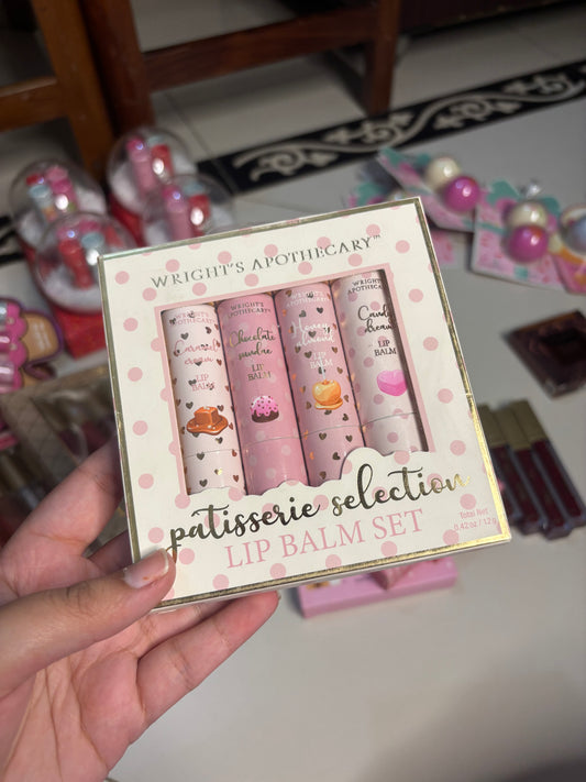 Wright’s Apothecary Pastisserie Selection Lip Balm Set