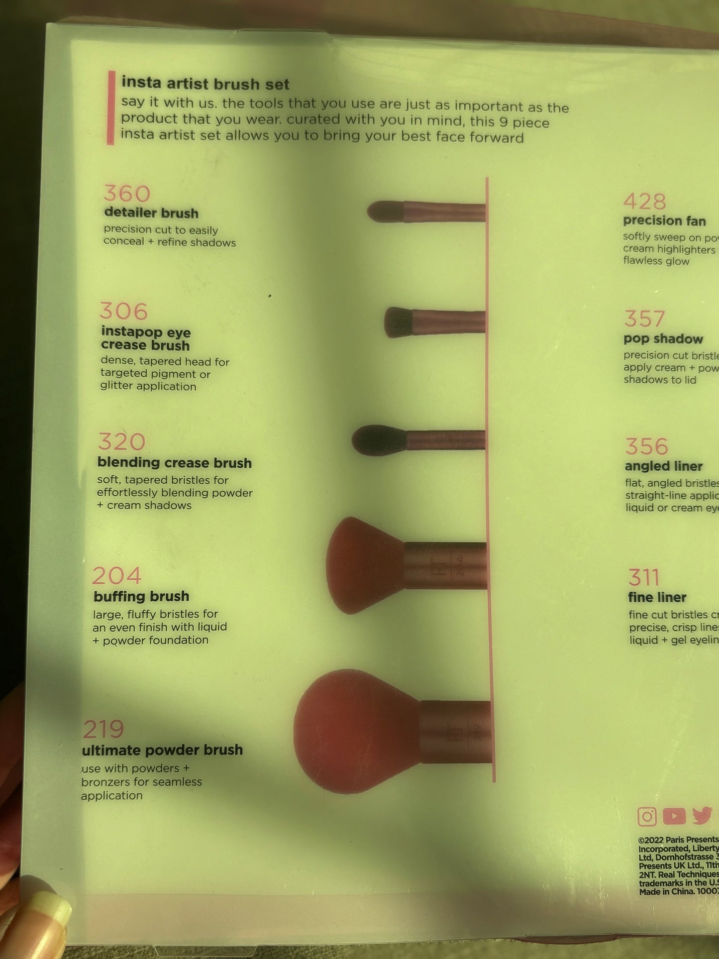 Real Techniques Insta Artist Brush Set