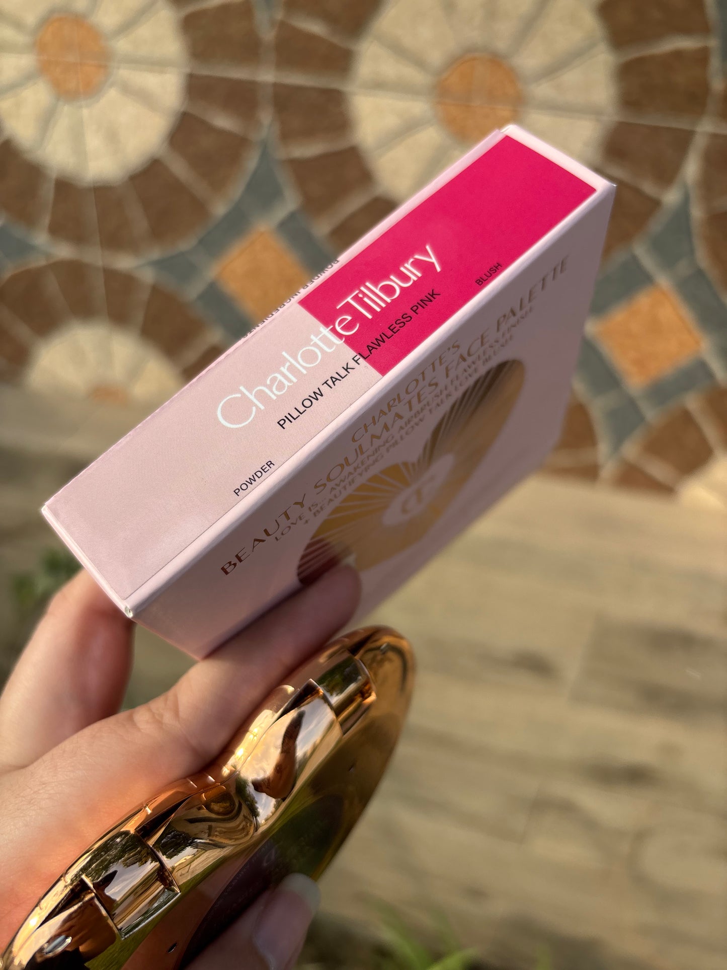 Charlotte Tilbury Pillow Talk FlawLess Pink blush & powder