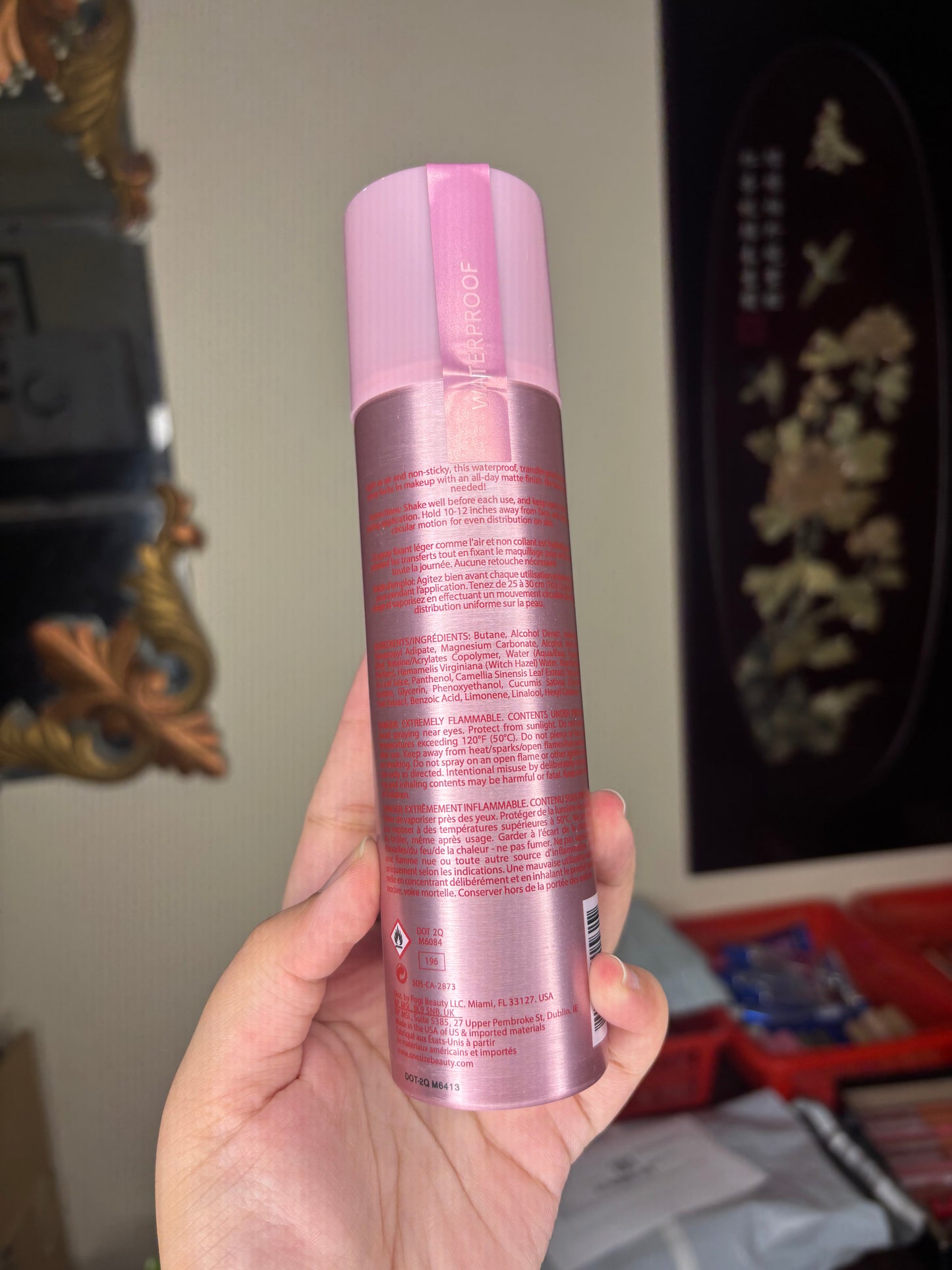 ONE/SIZE On ’Til Dawn Mattifying Waterproof Setting Spray | Long-Lasting Makeup Setting Spray
