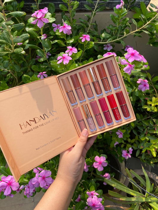 Handaiyan 12pc Lipstick Set