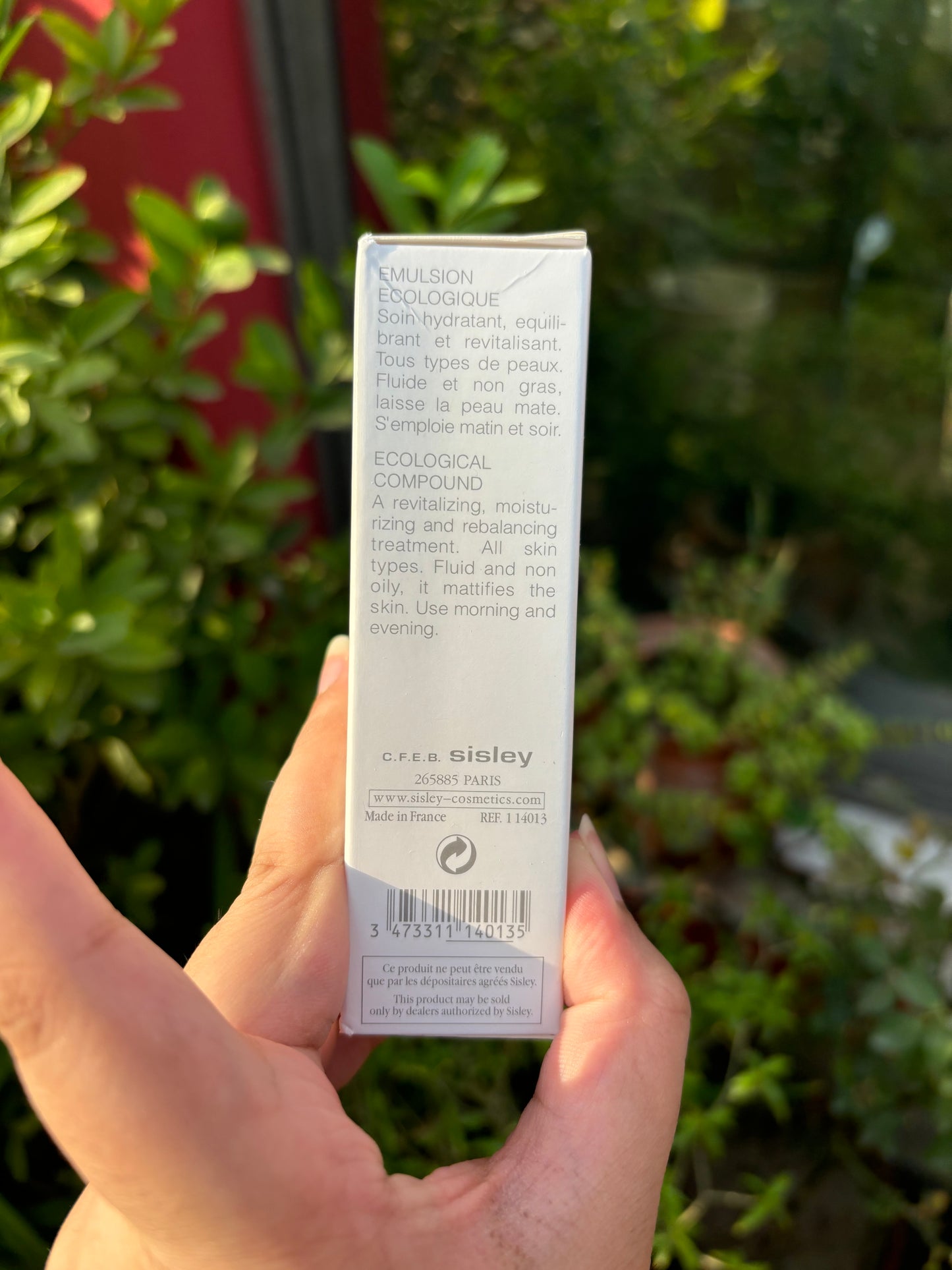 Sisley Emulsion Ecologique