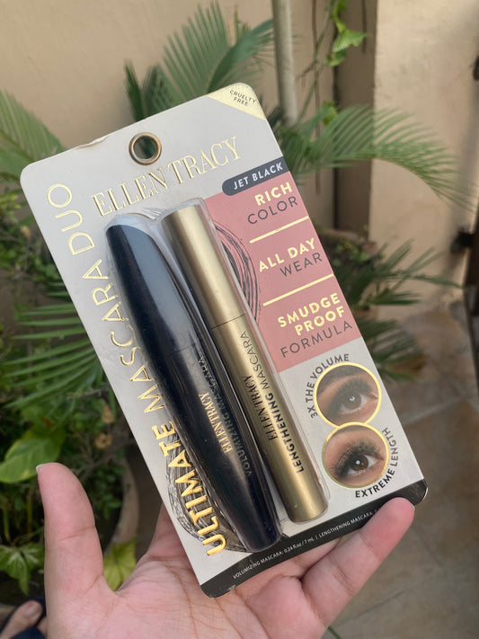 Ellen Tracy Ultimate Mascara Duo Pack of 2 Eye Set