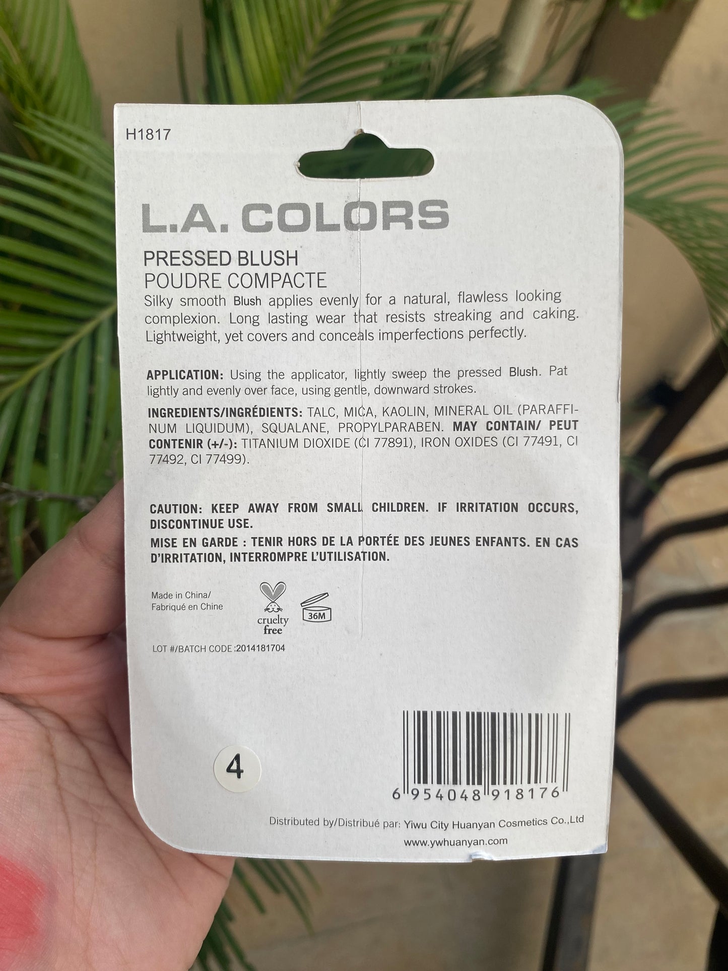 La Colors Pressed Blush