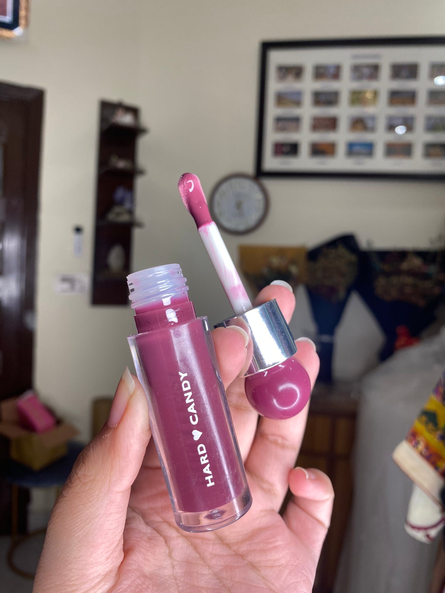 Hard Candy Glosstopia Lip Oil Shade Berry Bounce