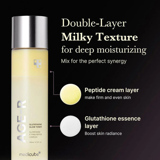 Medicube AGE-R Glutathione Glow Toner 140ml | Brightening Toner