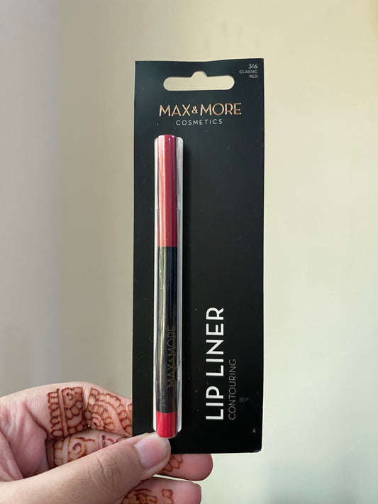 Max&more Red Lipliner