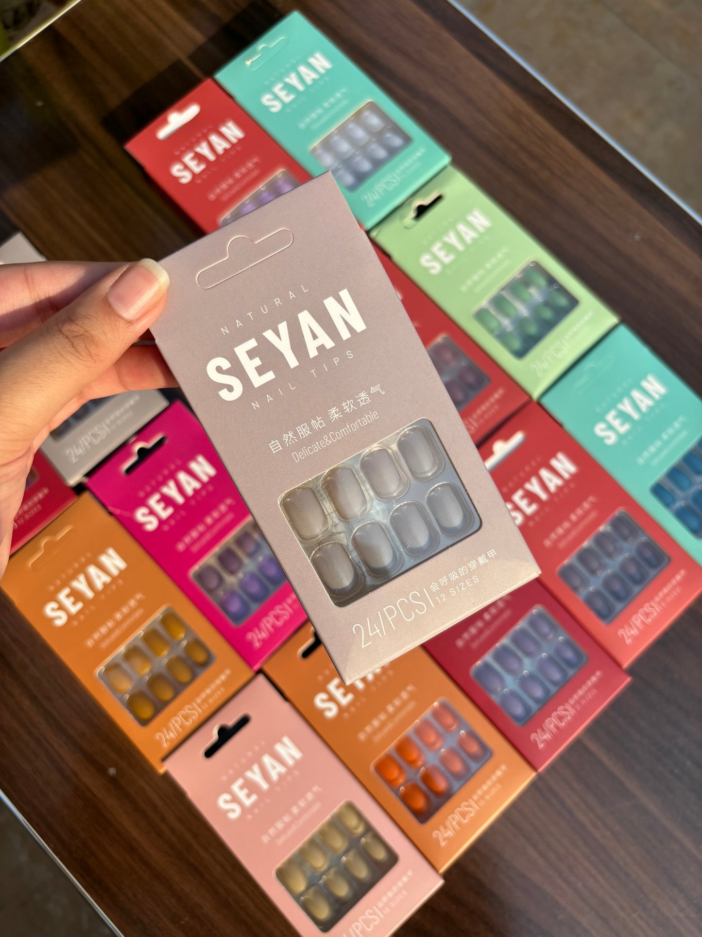 Seyan Fake Nails 24pc Set