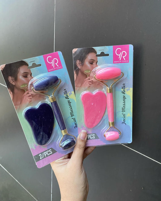 Facial Roller and Massager Set