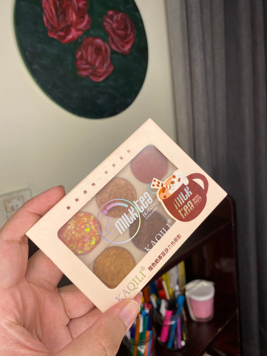 Kaqili Milk Tea Mini Eyeshadow Palette