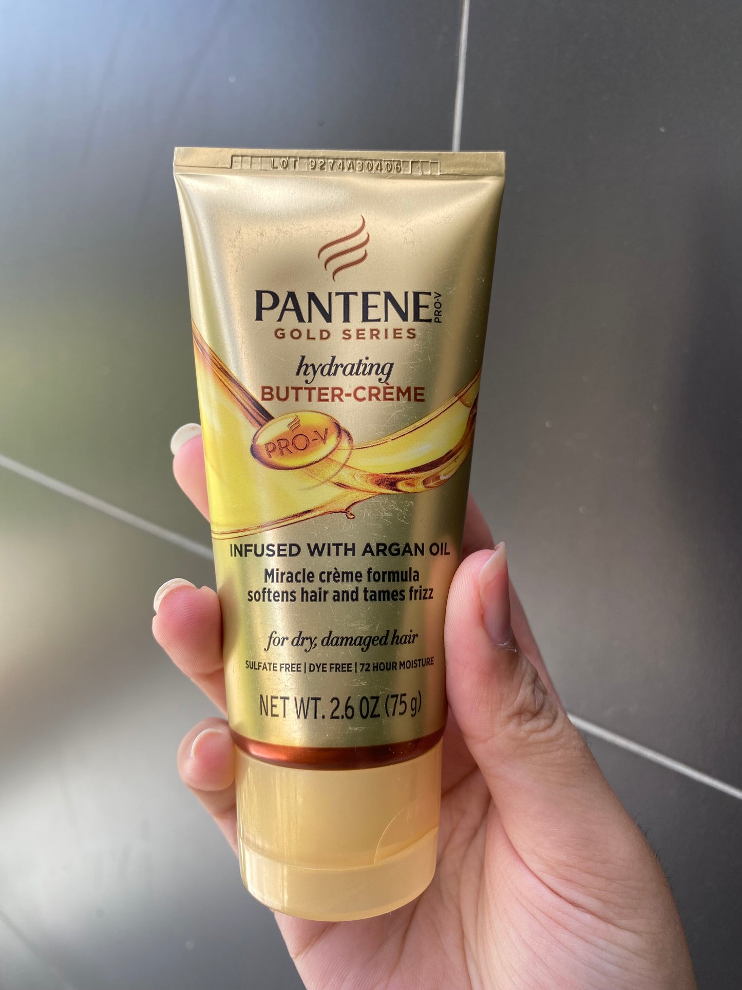 Pantene Hydrating Butter Creme for dry, damaged hair