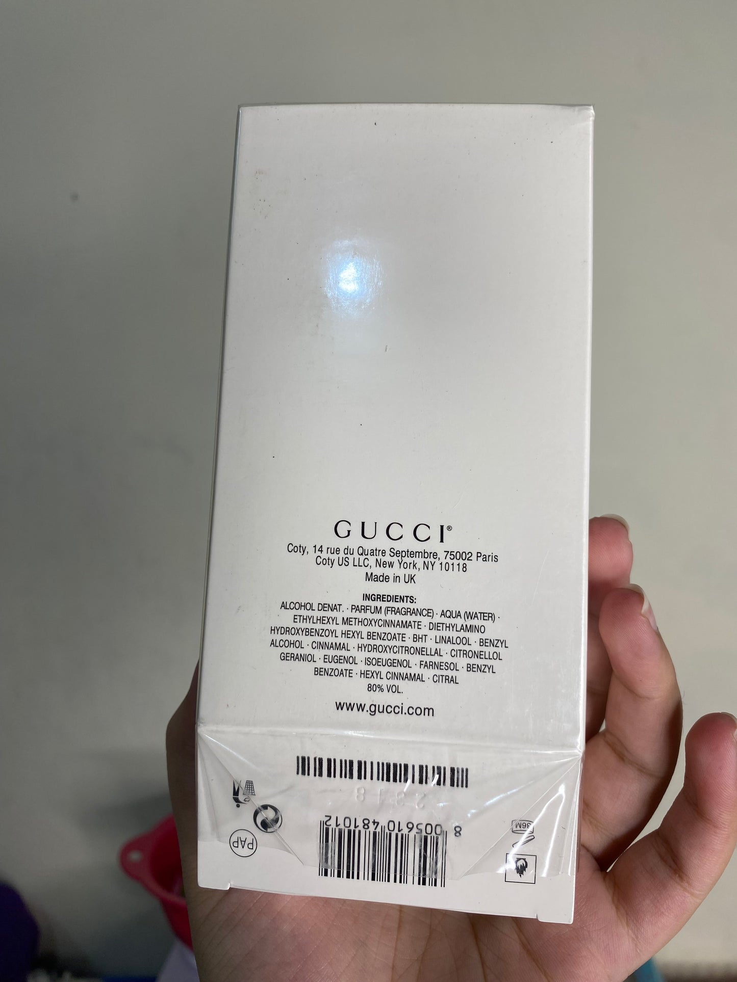 Gucci Bloom Tester Packaging 100ml