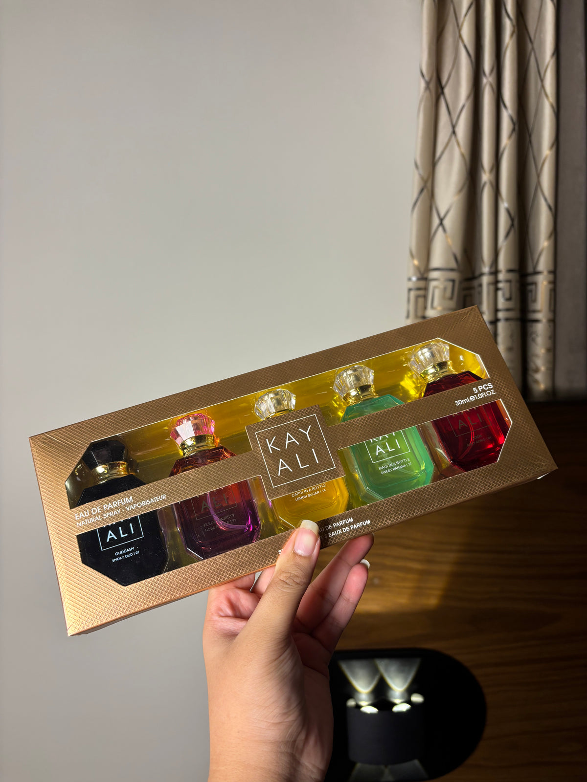 KAYALI Perfume Set of 5 | Oudgasm, Fleur Majesty, Capri, Maui & Eden