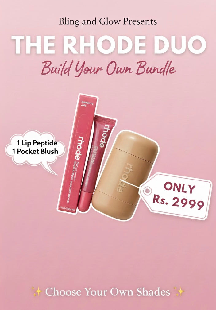 The Rhode Duo (Rhode Lip Peptide and Rhode Pocket Blush — choose your own shade