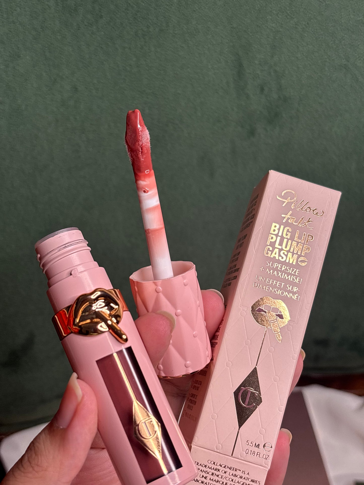 Charlotte Tilbury Pillow Talk Big Lip Plumpgasm – Pillow Talk Medium Deep | Plumping Lip Gloss