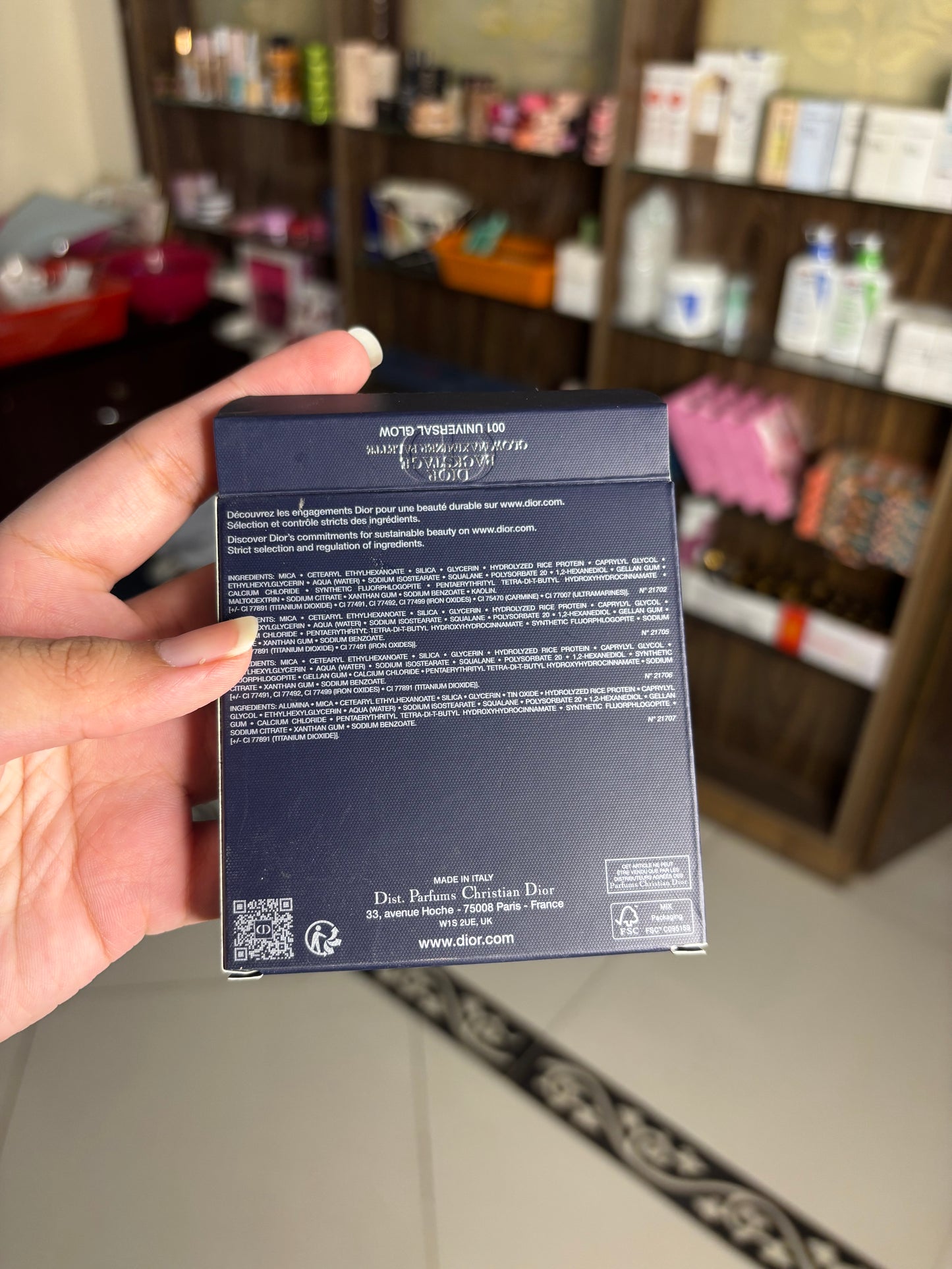 Dior Backstage Glow Face Palette | Multi-Use Highlighter Palette (New Packaging)