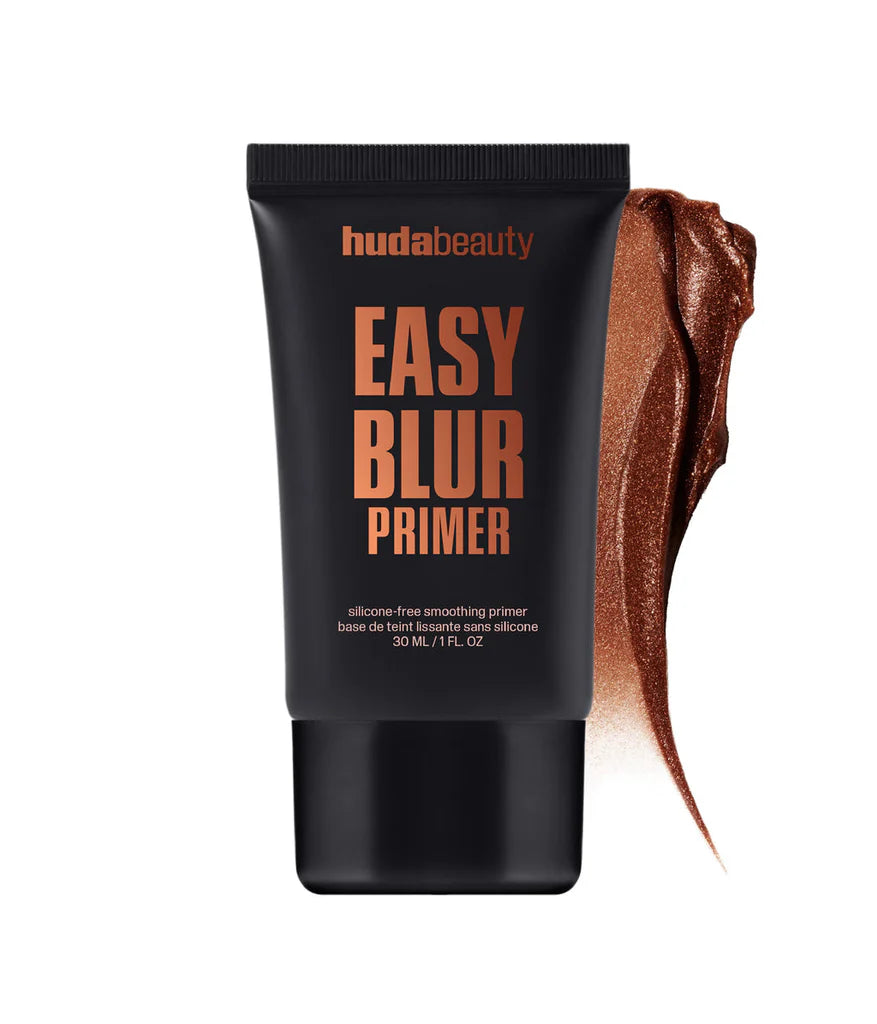 Huda Beauty Easy Blur Sheer Bronze Tint Primer – Bronze Fudge | Glow Primer