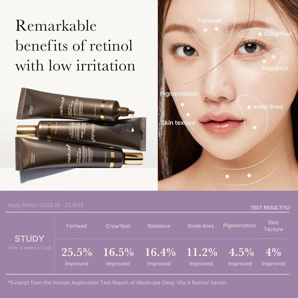 Medicube Deep Vita A Retinol Serum | Korean Retinol Serum for Fine Lines & Texture