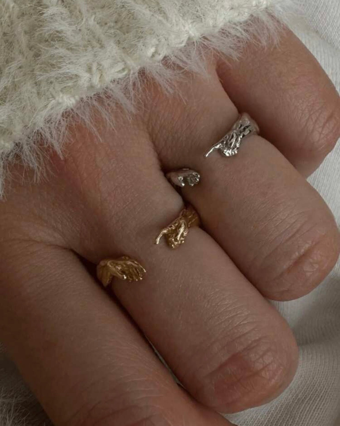 Unique Hand Ring (Standard Size)