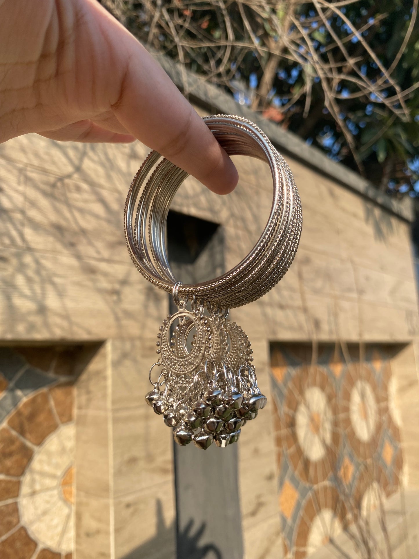 Silver Traditional Bangles