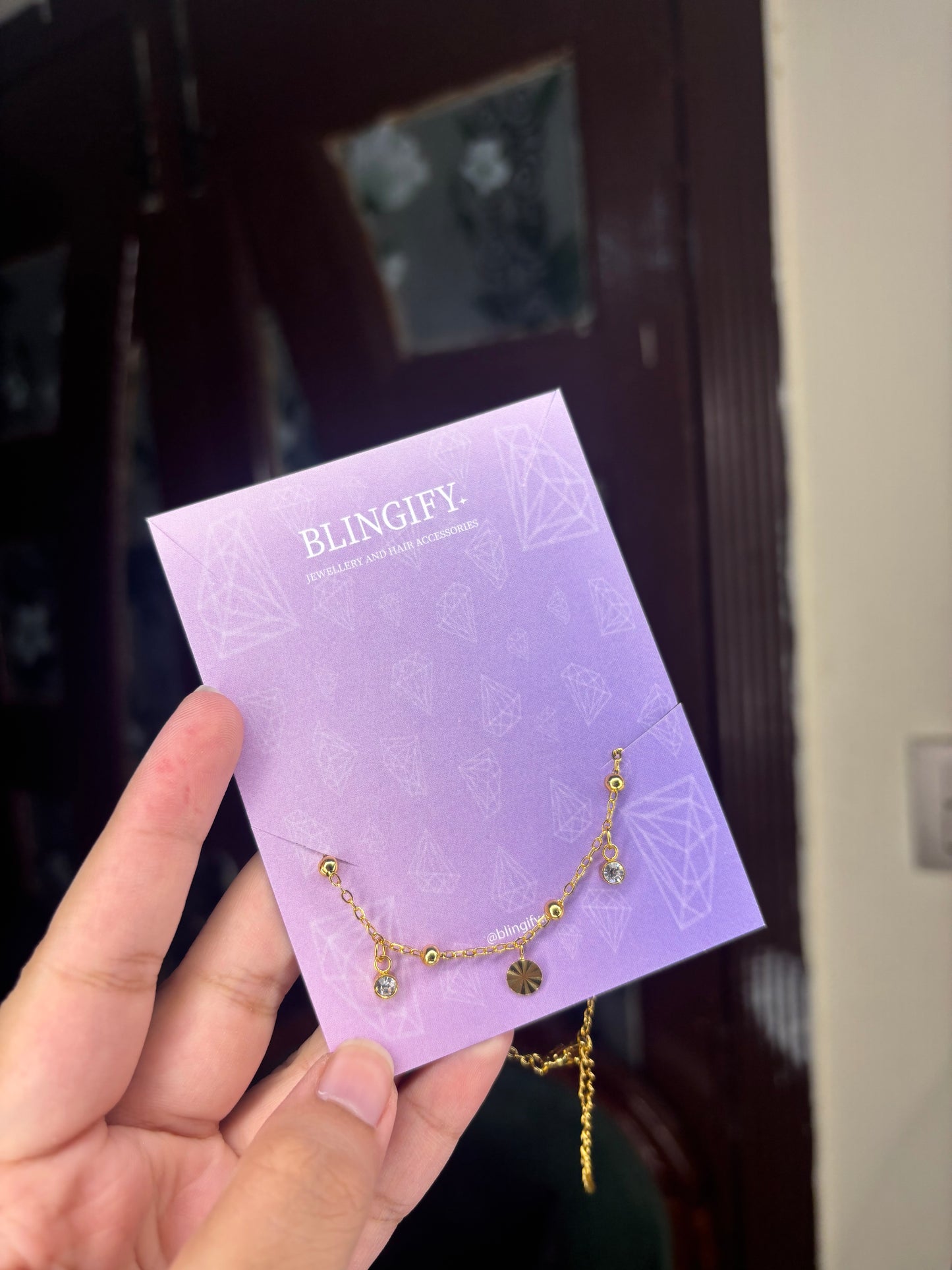 Dangling Anklet (Stainless Steel, Tarnish Free)