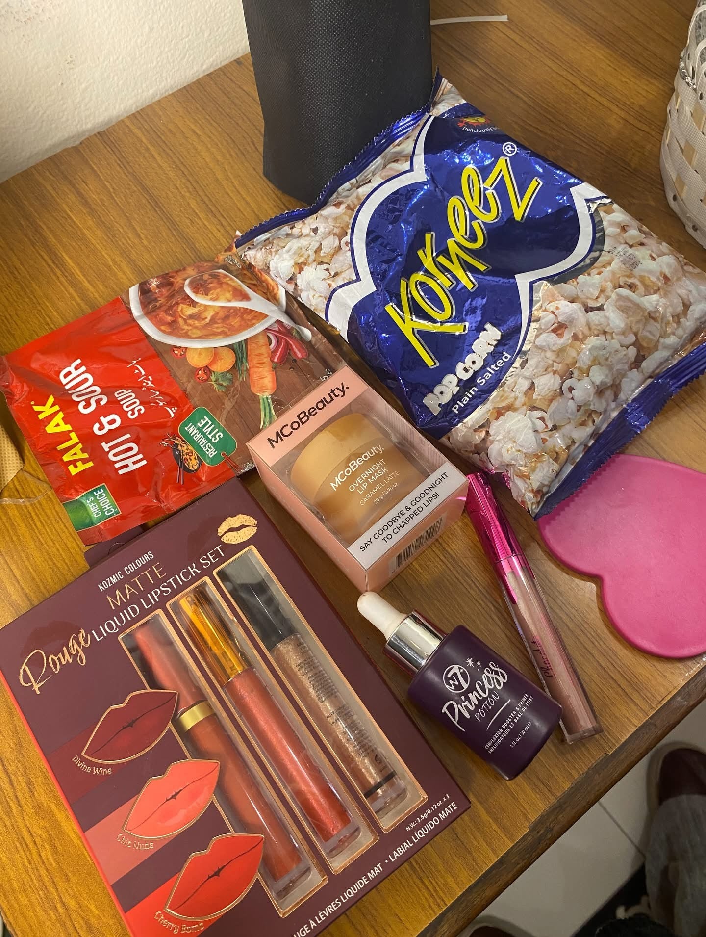 Makeup and Snack Basket
