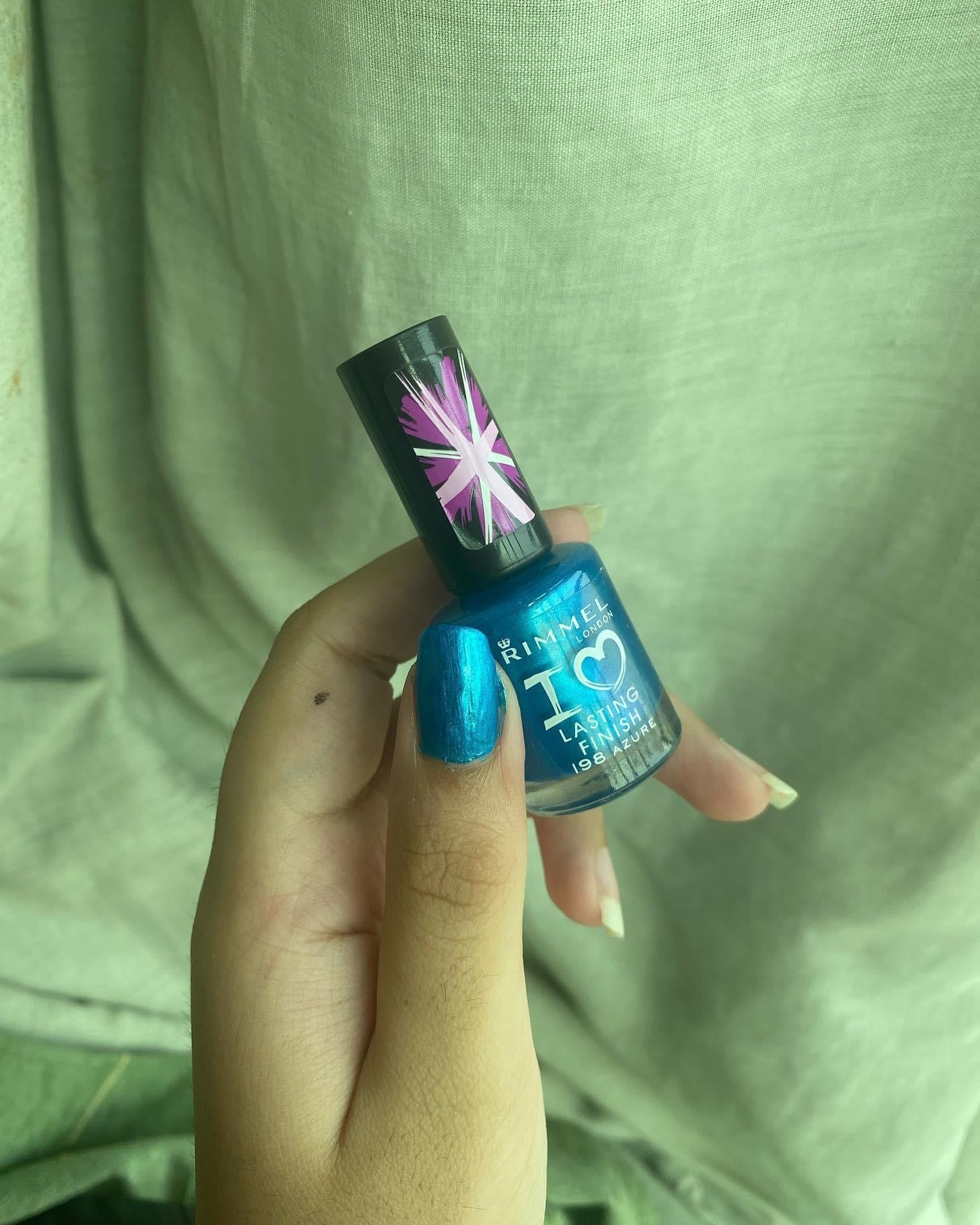 Rimmel Blue Nail Paint