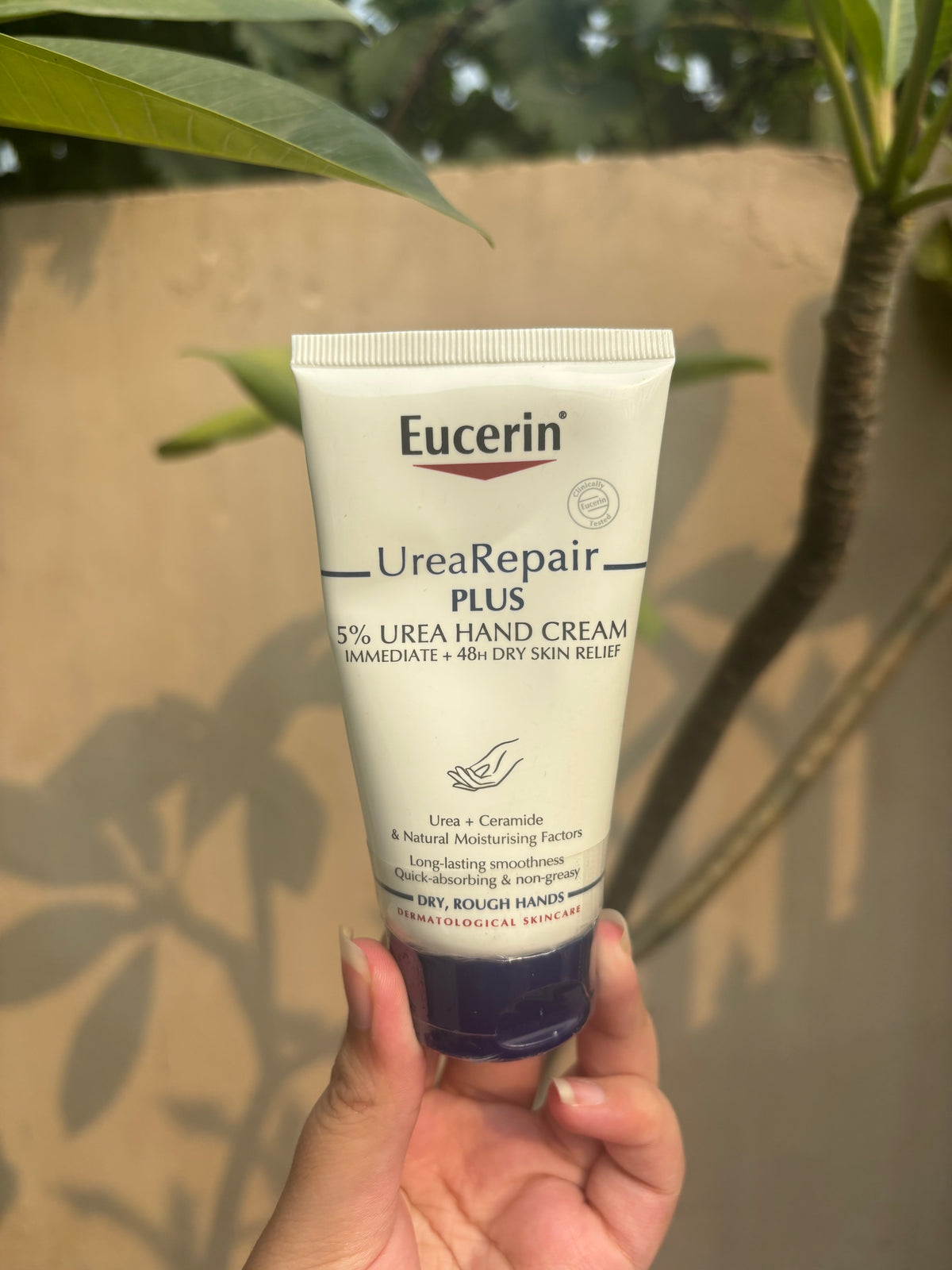 Eucerin Urea Repair Plus 5% Urea Hand Cream Immediate + 48H Dry Skin Relief