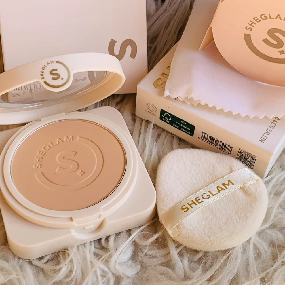 Sheglam Skin Focus High Coverage Powder Foundation Shade Shell