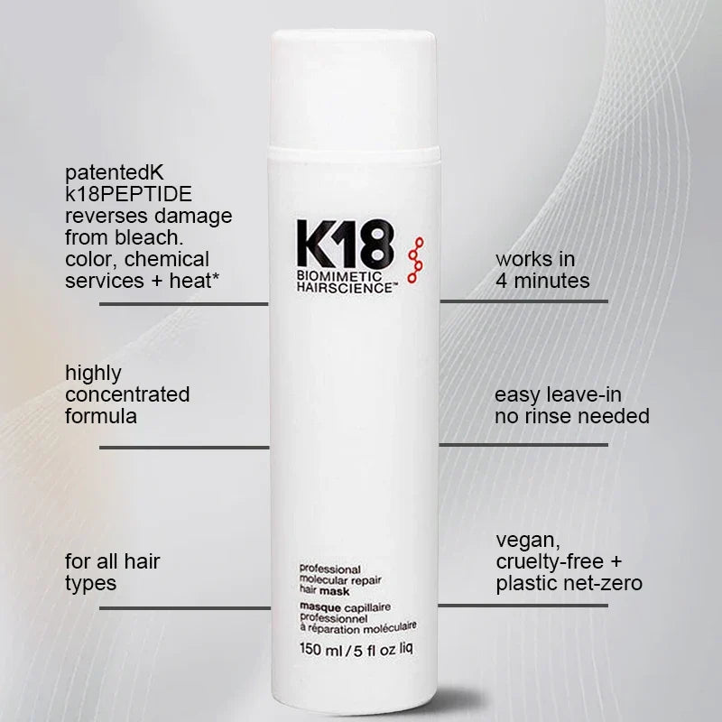 K18 Leave-In Molecular Repair Hair Mask 150ml | Hair Repair Treatment