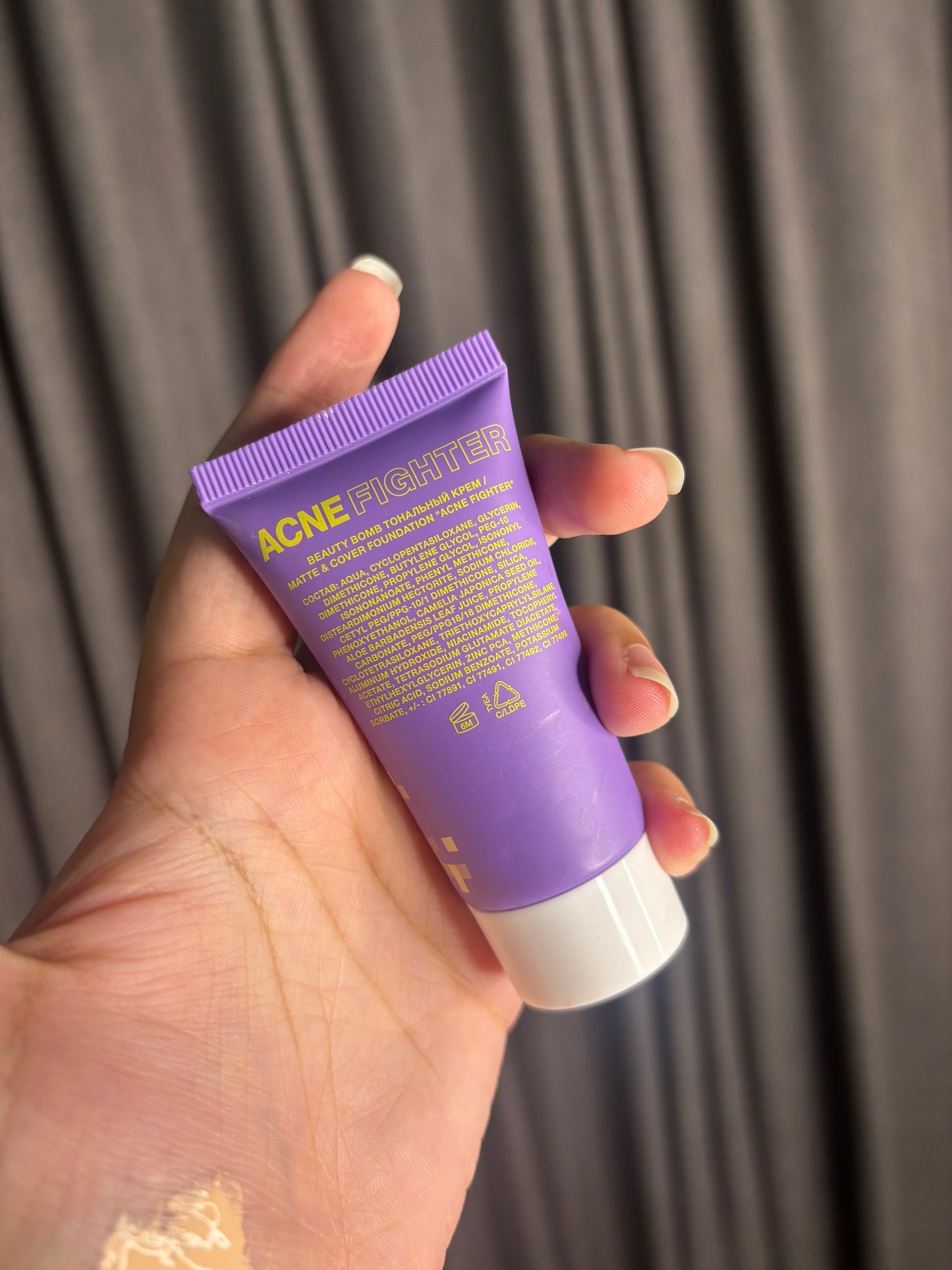Beauty Bomb Acne Fighter Matte and Cover Foundation
