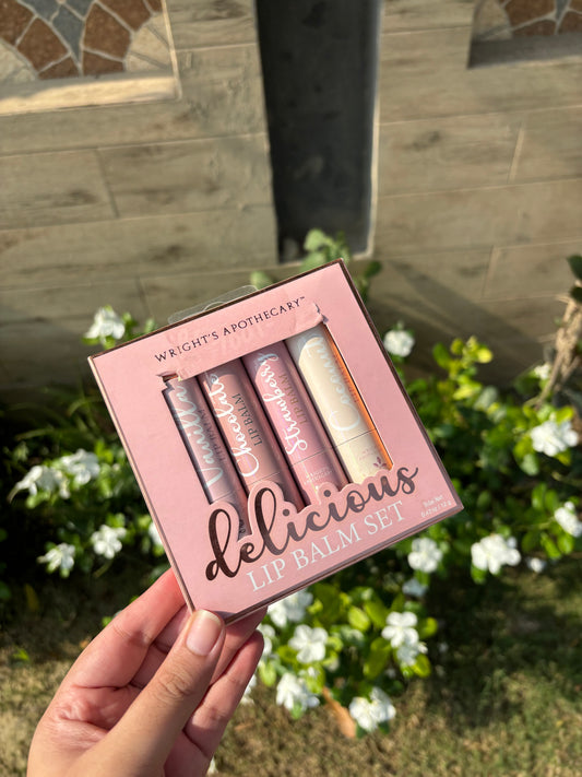 Wright’s Apothecary Delicious Lip Balm Set